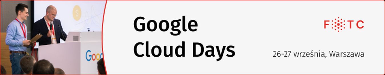 Google Cloud Days spotkanie