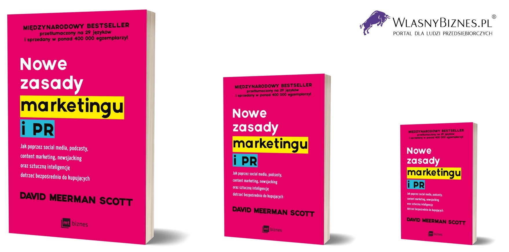 książka biznesowa Nowe zasady marketingu i PR
