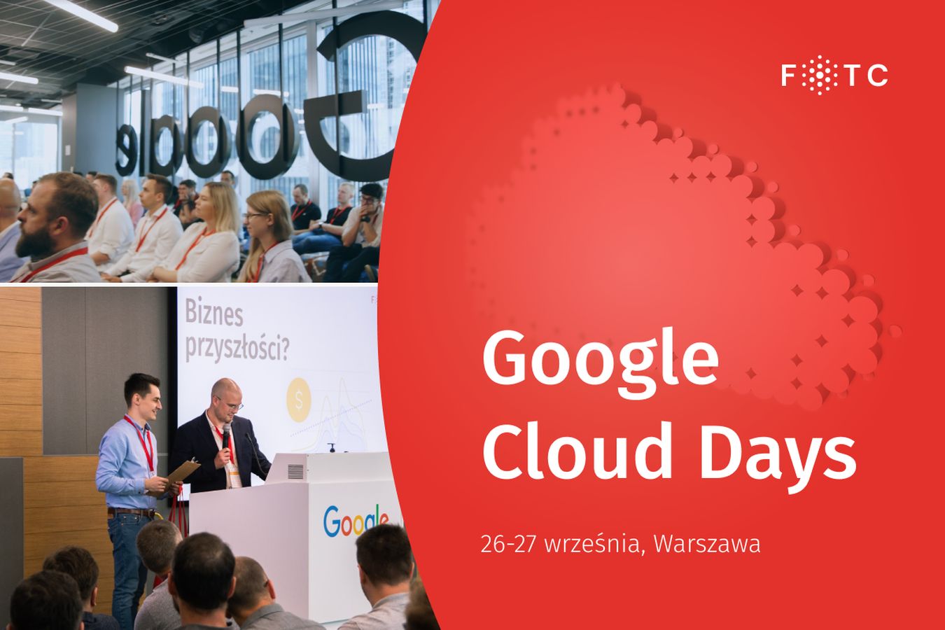 Google Cloud Days spotkanie przedsiębiorców